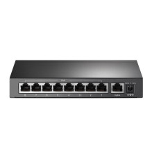 Switch, TP-LINK, Desktop / pedestal, 9x10Base-T / 100Base-TX, PoE+ ports 8, TL-SF1009P