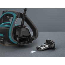 Tefal Puregliss FV8066 Dry &amp; Steam iron Durilium AirGlide Autoclean soleplate 3000 W Black, Blue