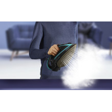 Tefal Puregliss FV8066 Dry &amp; Steam iron Durilium AirGlide Autoclean soleplate 3000 W Black, Blue