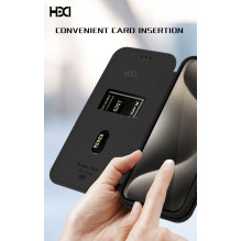 Dėklas HDD Classic Wallet Case Samsung A576 A57 5G juodas