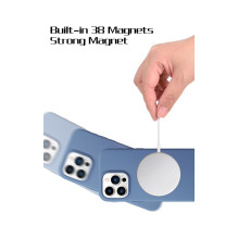 Dėklas HDD Silicone MagSafe Case Samsung S947 S26 Plus rožinis