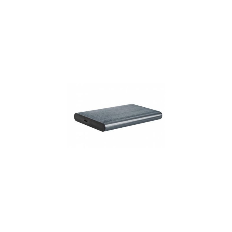 Gembird USB 3.1 2.5\' enclosure with USB Type-C port Grey