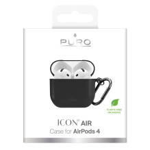 Puro Icon Case for AirPods 4 - Black