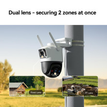 WRL CAMERA 3MP CRUISER DUAL 2C / 4G IPC-S7XCP-6M1TED IMOU