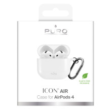 Puro Icon Case for AirPods 4 - White