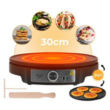 Adler AD 3093 Double-Sided Electric Pancake Maker 2 in 1 Black Adler AD 3093 Double-Sided Electric Pancake Maker 2 in 1 Black