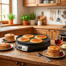 Adler AD 3093 Double-Sided Electric Pancake Maker 2 in 1 Black Adler AD 3093 Double-Sided Electric Pancake Maker 2 in 1 Black