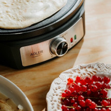 Adler AD 3093 dvipusė elektrinė blyninė 2 viename, juoda