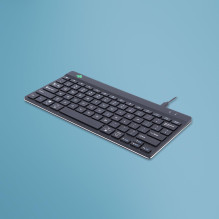KEYBOARD COMPACT BREAK ENG / BLACK RGOCOUSWDBL R-GO TOOLS