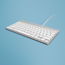 KEYBOARD COMPACT BREAK ENG / WHITE RGOCOUSWDWH R-GO TOOLS