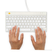 KEYBOARD COMPACT BREAK ENG / WHITE RGOCOUSWDWH R-GO TOOLS