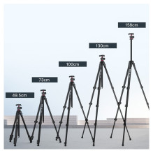 Stovas - OMBRA YING ULANZI 158cm Aliuminio Lydinys 3kg Apkrova 1.1kg Svoris