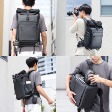 Camera Backpack - ULANZI BT01 25-32L Expandable Waterproof Design