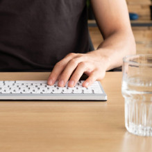 KEYBOARD WRL COMPACT BREAK / WHITE RGOCOUSWLWH R-GO TOOLS