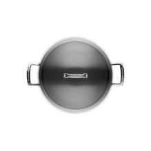 Cookware Set - Le Creuset Durable Non-Stick Sauté Pan 28cm with Glass Lid