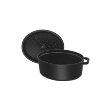 Keptuvė - Staub Roaster Oval 33cm 6.7L Juodas