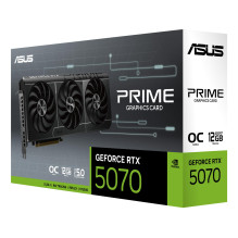 Graphics Card, ASUS, NVIDIA GeForce RTX 5070, 12 GB, GDDR7, 192 bit, PCIE 5.0 16x, Triple slot Fansink, 1xHDMI, 3xDispla
