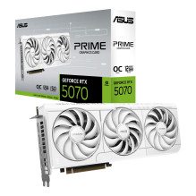 Graphics Card, ASUS, NVIDIA GeForce RTX 5070, 12 GB, GDDR7, 192 bit, Triple slot Fansink, 1xHDMI, 3xDisplayPort, PRIME-R