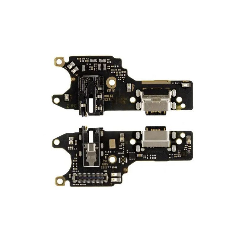 Lanksčioji jungtis Xiaomi Redmi Note 9 su įkrovimo kontakto su mikrofonu originali (service pack)