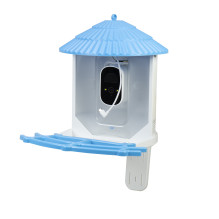 Išmanus paukščių lesyklėlė PNI MyBird PT035 su 4MP „Wi-Fi“ kamera ir 3W saulės baterija, 2 l maisto baku, specialia prog