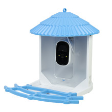 Smart bird feeder PNI MyBird PT035 with 4MP Wi-Fi camera and 3W solar panel, 2l food tank, dedicated application, motion