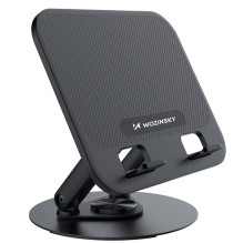 Wozinsky WRS-K75 swivel stand for laptop and tablet - black