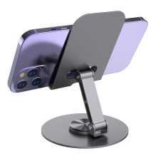 Wozinsky WPT-K95 swivel stand for phone and tablet - gray