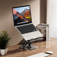 Wozinsky WRS-K75 swivel stand for laptop and tablet - black