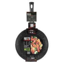 DEEP FRYPAN D24 H6.8CM / 93040 RESTO