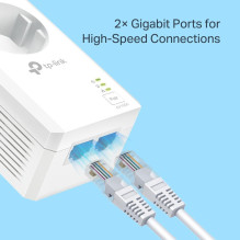 TINKLO MAITINIMO LINIJOS ADAPTERIS 1000MBPS / TL-PA7027P RINKINYS TP-LINK TINKLO MAITINIMO LINIJOS ADAPTERIS 1000MBPS / TL-PA7027P RINKINYS TP-LINK