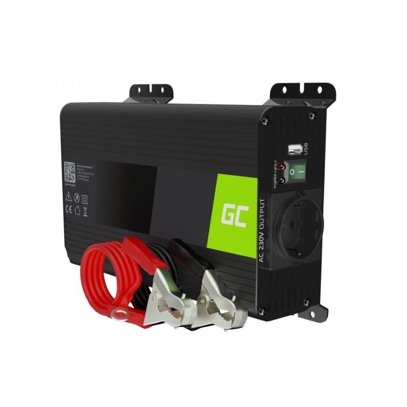 Tīra Sinusoīda , Invertors , Automašīnas Sprieguma pārveidotājs , 12V uz 230V , 300W / 600W