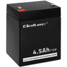 12V 4.5Ah battery :: AGM :: 12 Volts, 4.5 Amp-hours (Ah) :: Terminal type T1 (4.75mm)