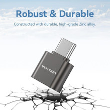 ATMINTIES SKAITYTUVAS USB-C / MICROSD CLMH0 VENTION