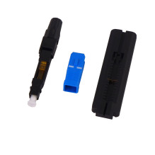 Fast connector SM SC/PC, for 2/3mm cable, pre-assembled fiber type