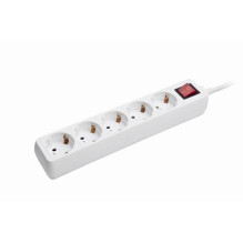 PROTECTOR POWER SURGE 1.8M / 5OUTL SPG4-C-6 GEMBIRD PROTECTOR POWER SURGE 1.8M / 5OUTL SPG4-C-6 GEMBIRD