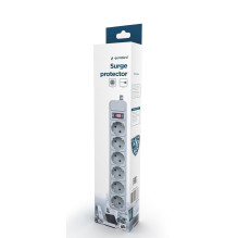 PROTECTOR POWER SURGE 1.8M / 6OUTL SPG6-B-6C GEMBIRD
