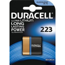 CRP2 batteries 6V Duracell lithium CR223 in a package of 1 pc.