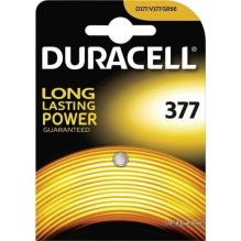 377 baterijos 1,5 V „Duracell“ sidabro oksido SR66 / SR626, pakuotėje po 1 vnt.