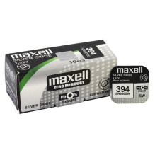 394 baterijos 1,55 V „Maxell“ sidabro oksido SR936SW, po 380 vnt. pakuotėje.