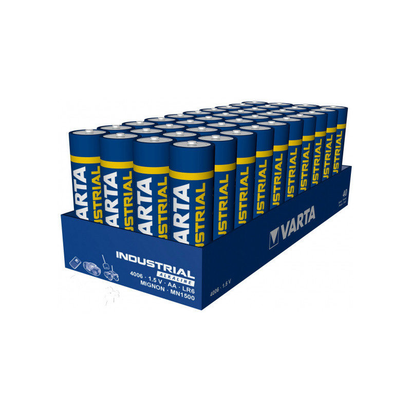 Varta Industrial AA 40pcs