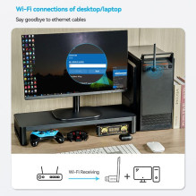 WRL ADAPTER USB 650MBPS / DUAL BAND KDTB0 VENTION