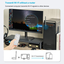 WRL adapteris USB 650MBPS / dviejų dažnių juosta KDTB0 VENTION