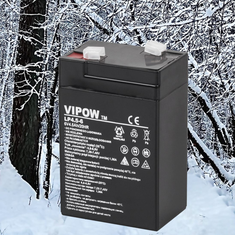Battery for Automatic Feeders and Forest Cameras :: 6V 4.5Ah