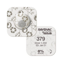 379 battery 1.55V Murata Sony silver-oxide SR521SW in a package of 1 pc.