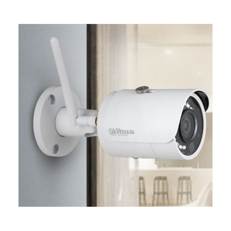 DAHUA 4MP IP IR kulkinė vaizdo stebėjimo kamera WiFi DH-IPC-HFW1435SP-W-0280B