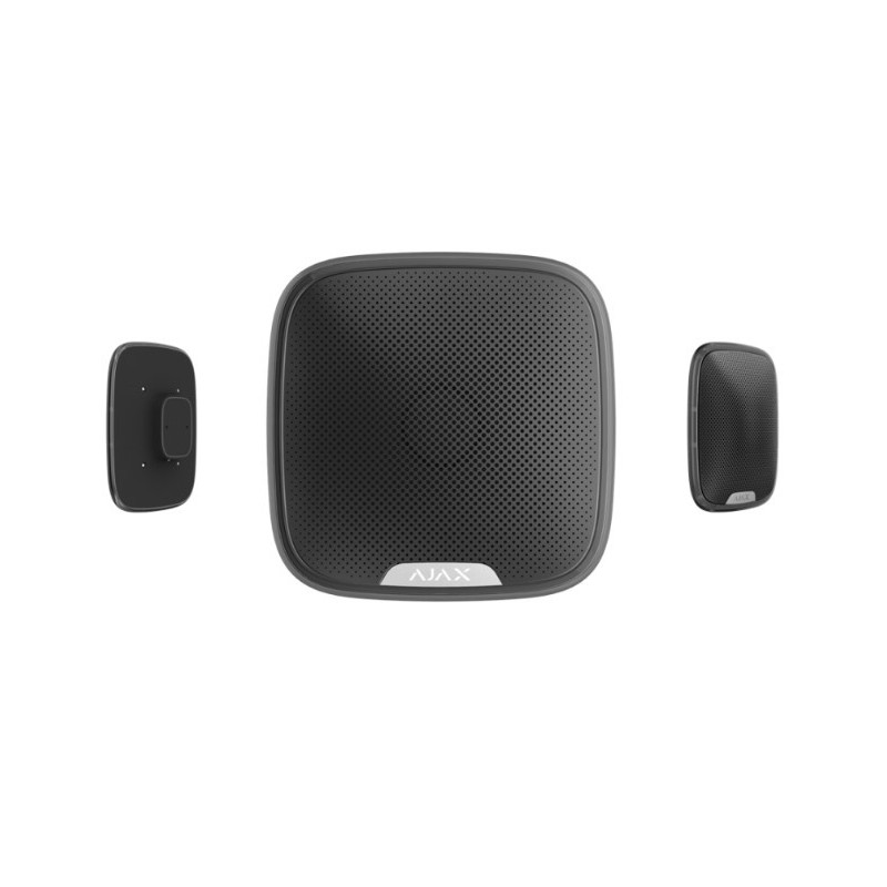 Belaidė sirena „Ajax StreetSiren Jeweller“ IP54 lauko sąlygoms