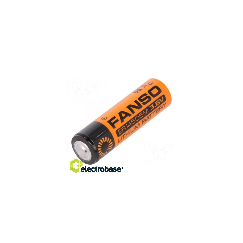 Battery AA, lithium, 3.6V, ?14.5x50.5mm, 2100mAh, FANSO, EB17565488