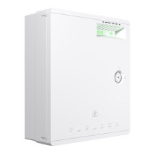 Metal case with Paradox logo Designed for Paradox security panels, modules 28 x 29.5 x 8 cm Tamper