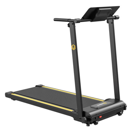 UREVO Foldi Mini electric treadmill black and orange | Marsietis.lt