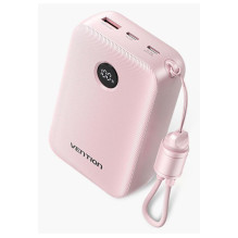 Išorinė baterija USB 20000MAH 22.5W / Rožinė FKBP0-C VENTION